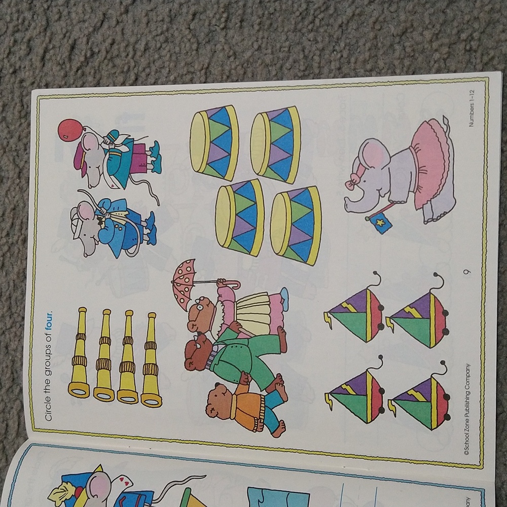 ✨✨✨ Numbers 1-12 Activity Book - New - Picture 8 of 13